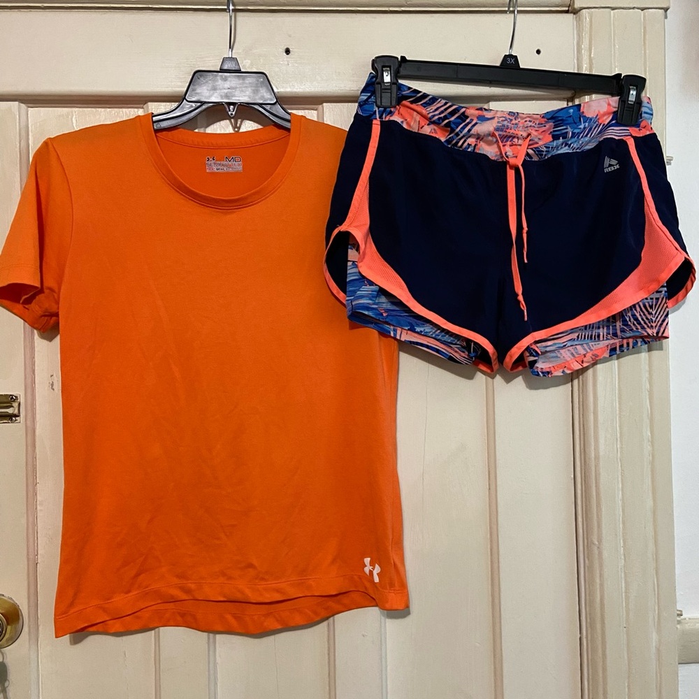 Under Armor‎ gear heat T-shirt &RBX shirts Bundle Medium